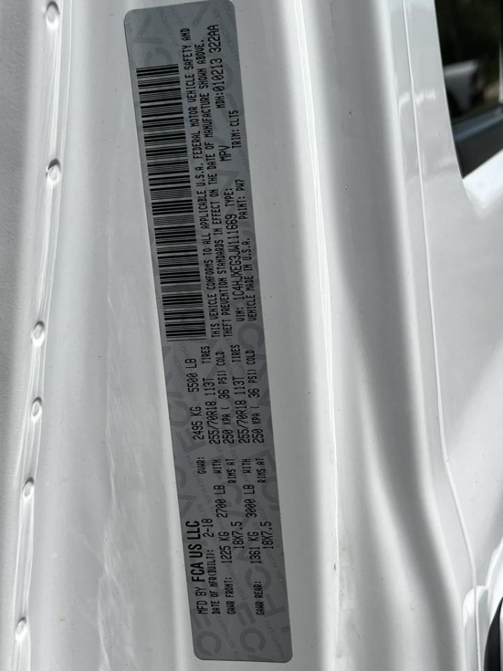 Jeep Wrangler Unlimited Sahara 2018