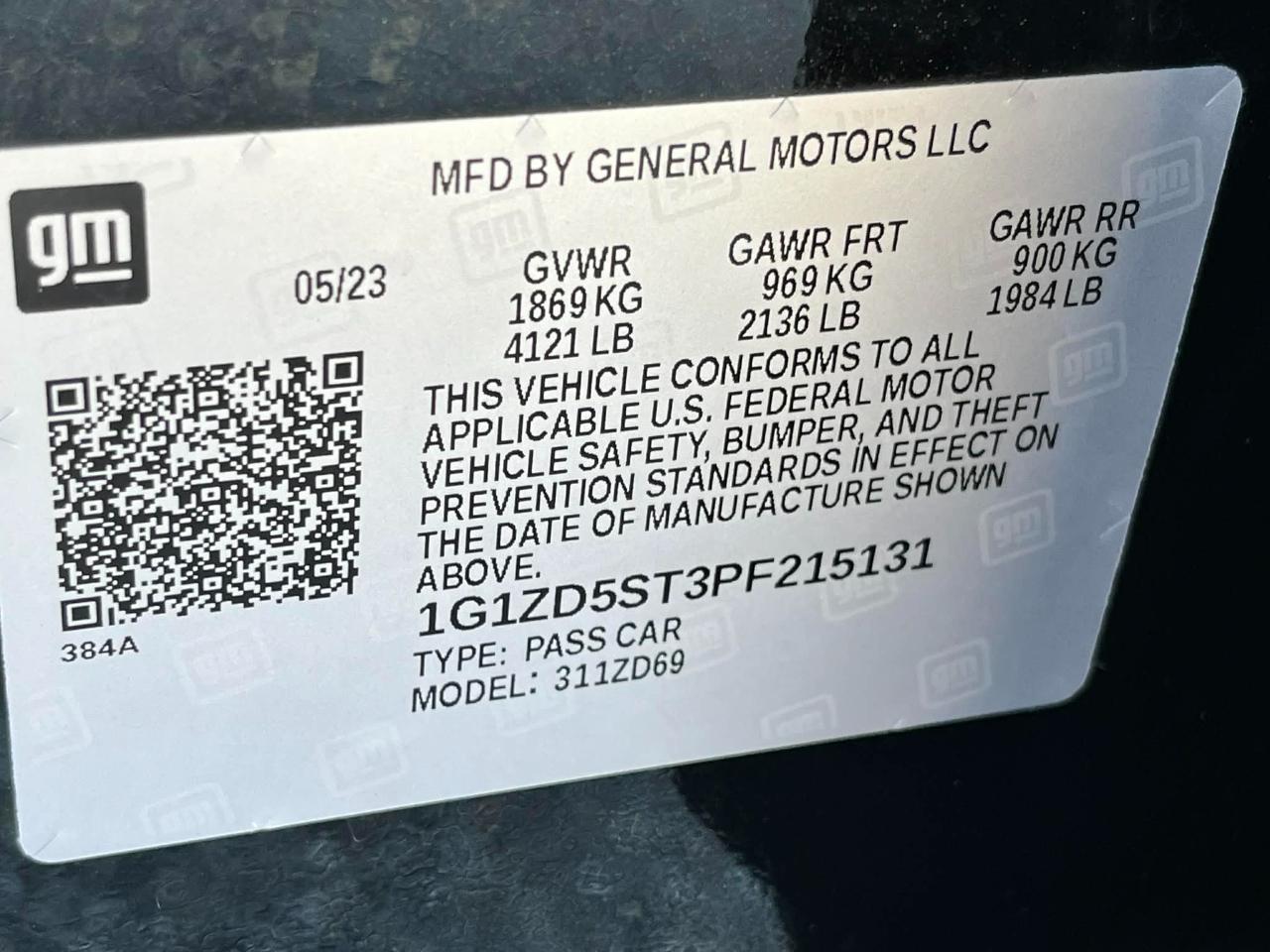 Chevrolet Malibu 1LT 2023