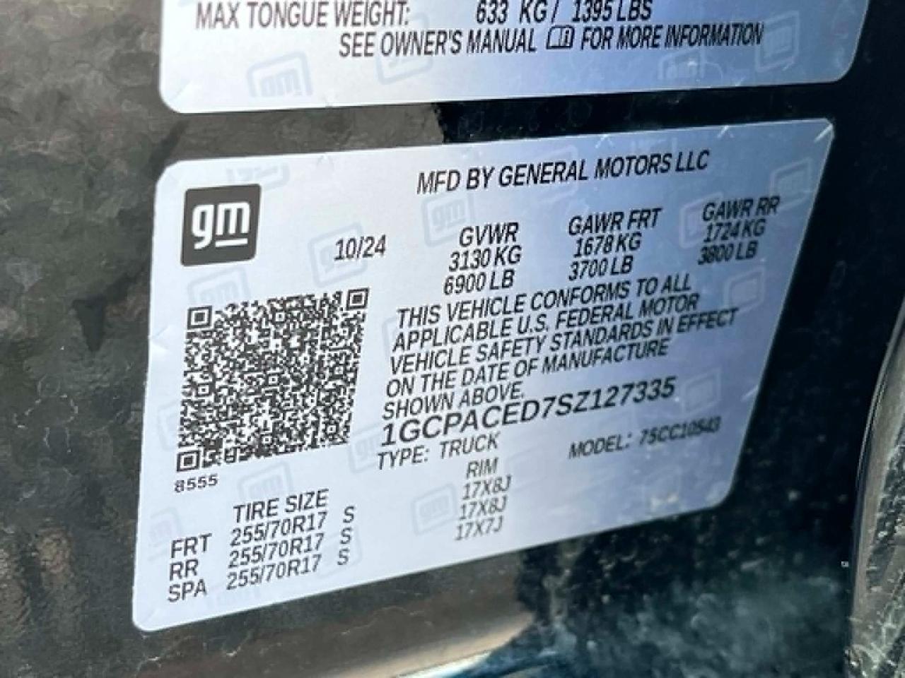 Chevrolet Silverado 1500 LT Crew Cab 2WD 2025