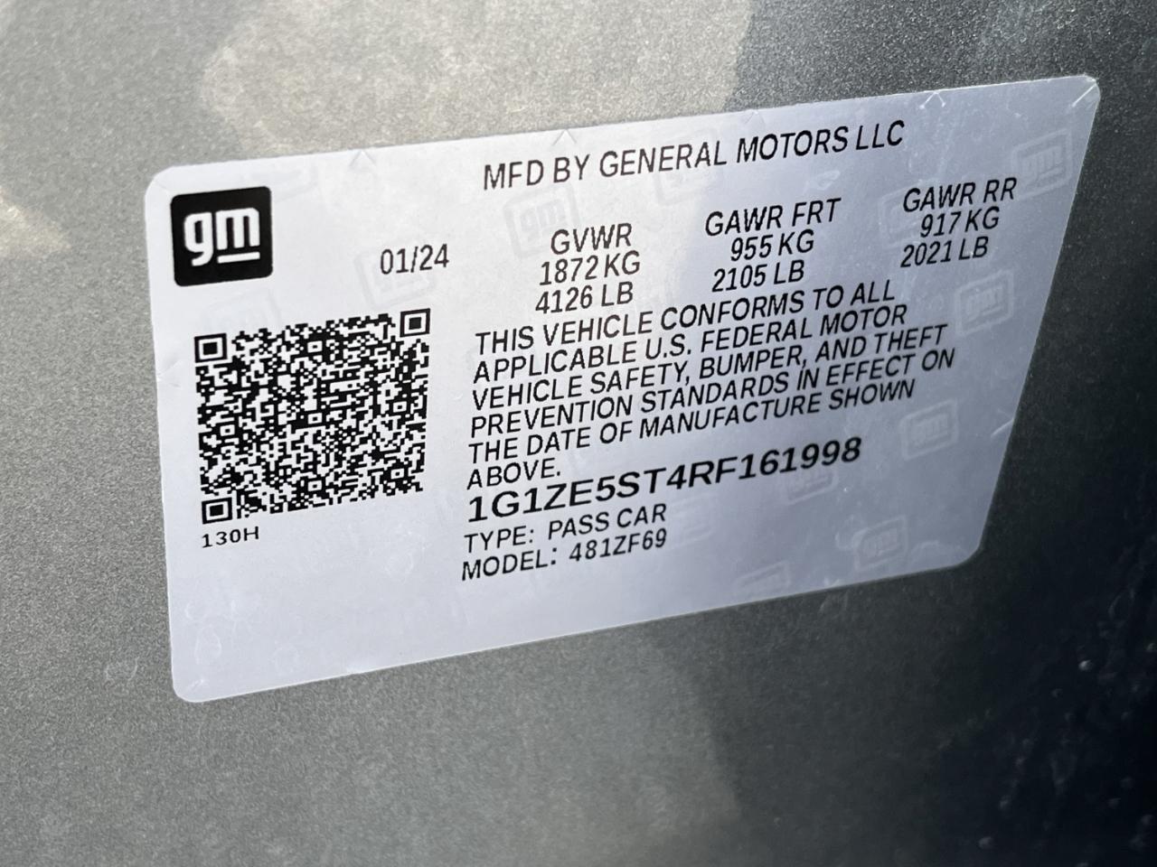 Chevrolet Malibu 2LT 2024