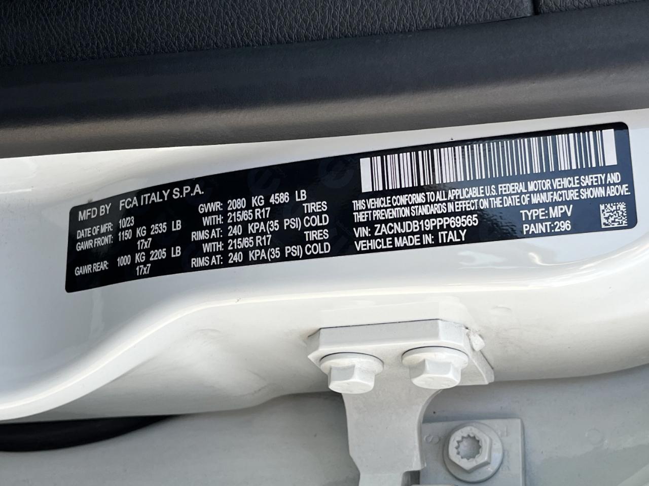 Jeep Renegade Latitude 2023
