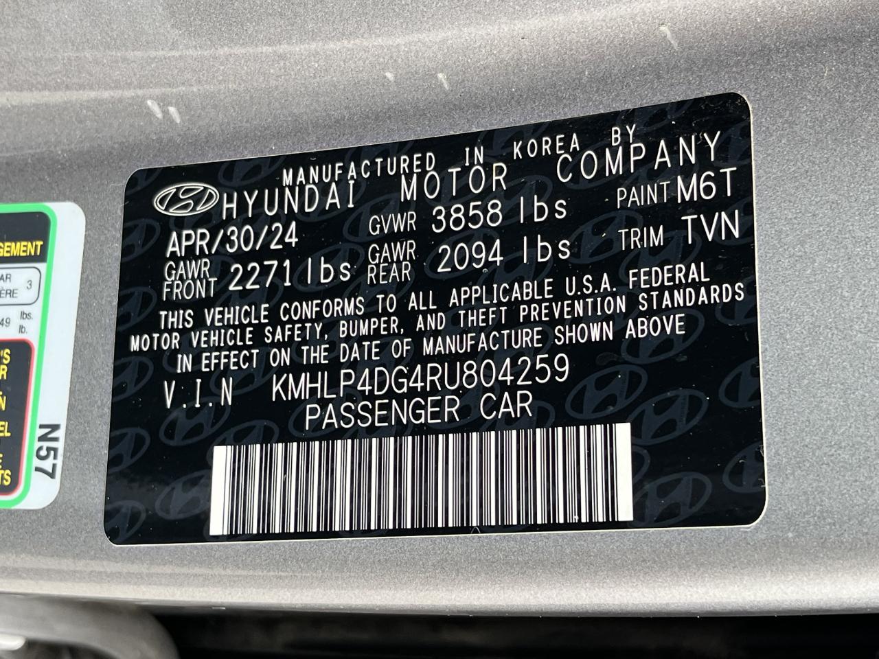 Hyundai Elantra Limited 2024