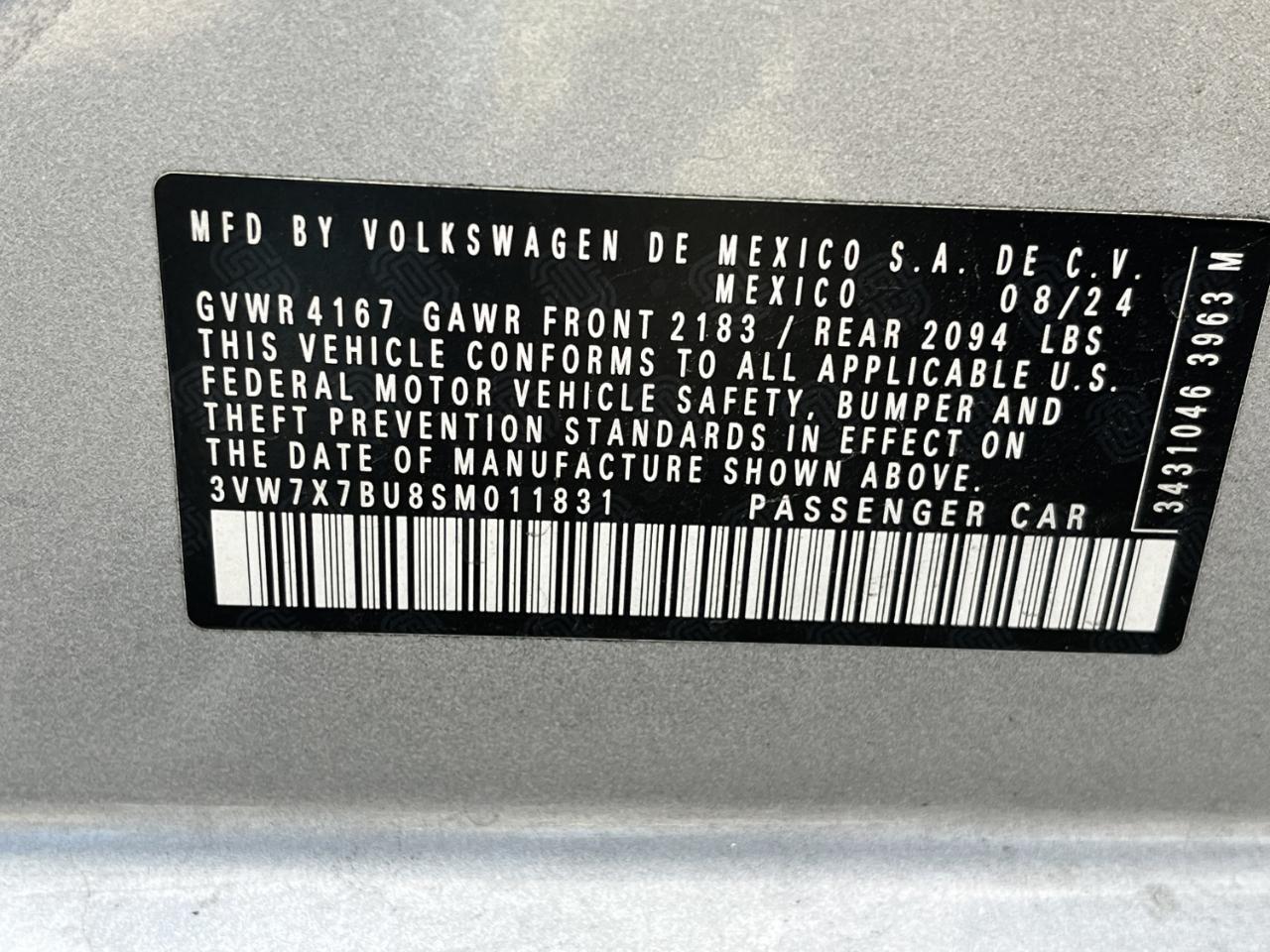 Volkswagen Jetta SE 2025
