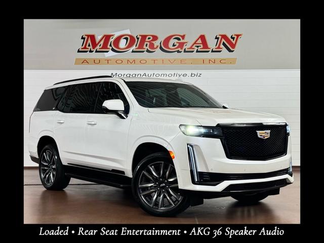 Crystal White 2023 Cadillac Escalade Sport Platinum 4WD SUV / Crossover Four-Wheel Drive Automatic