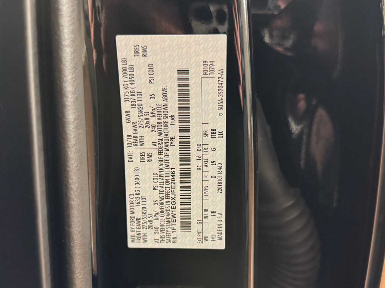 Ford F-150  2018 Ford F-150  2018