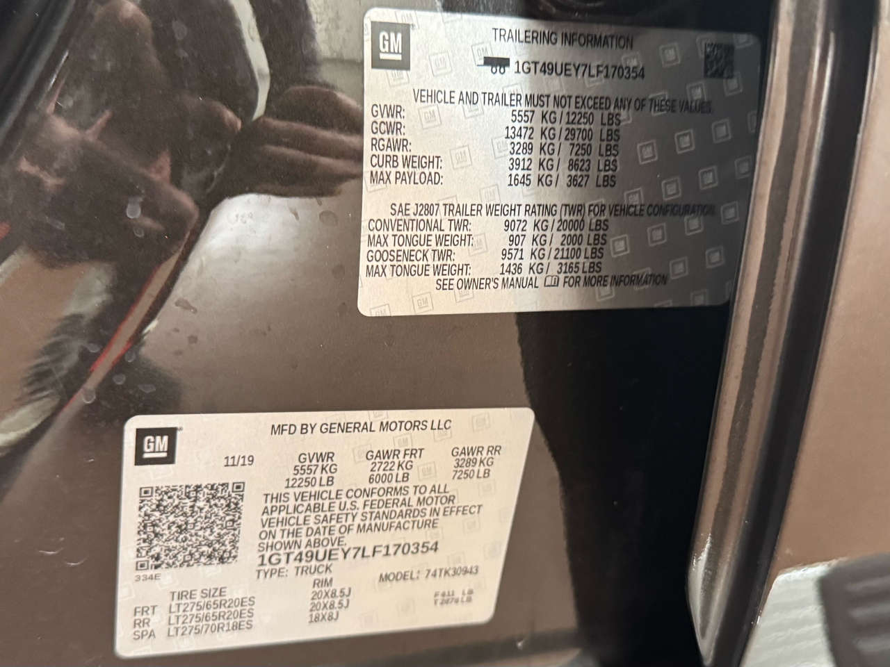 GMC Sierra 3500HD SLT Crew Cab 4WD 2020