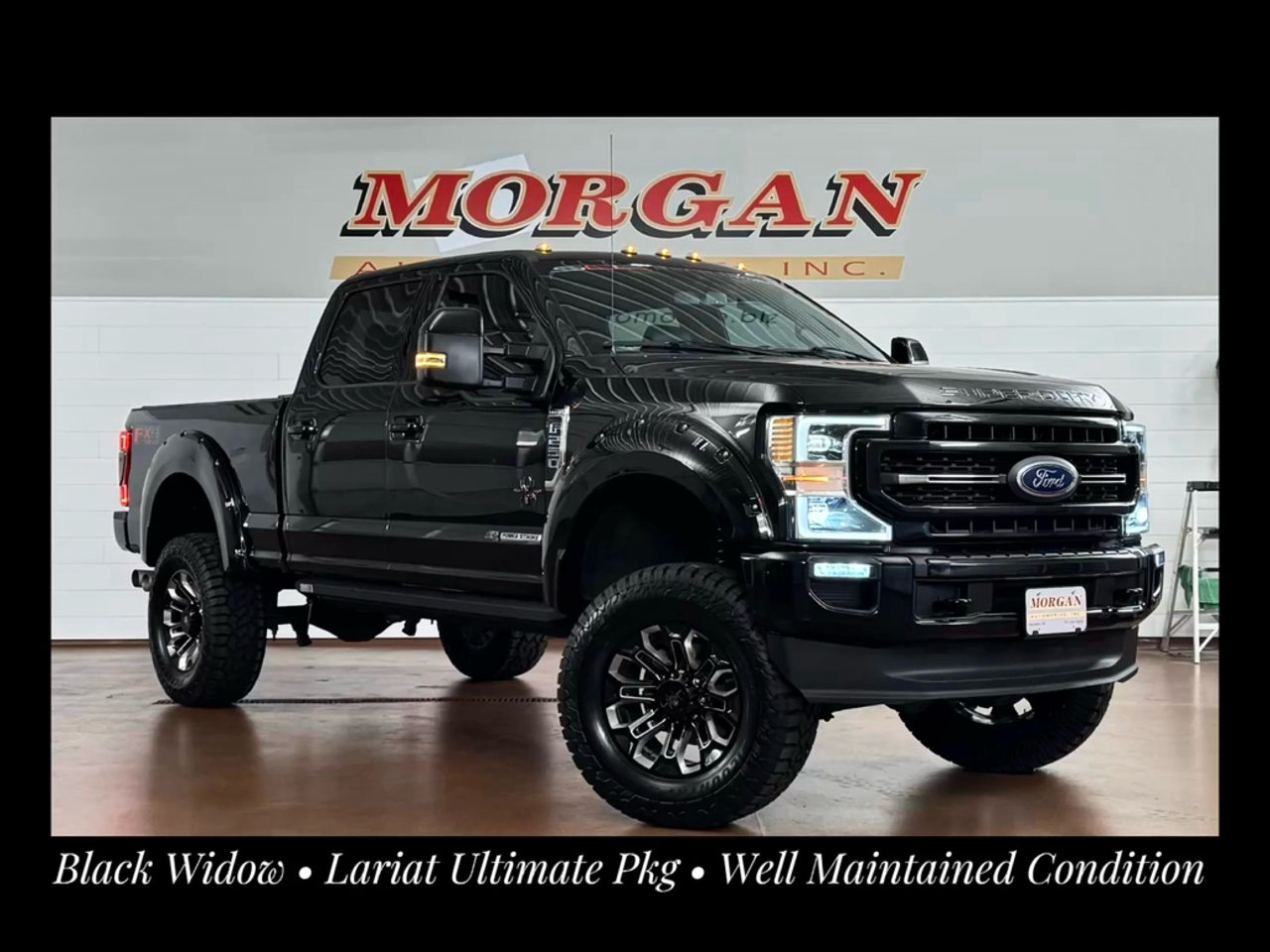 2020 Ford F-250 SD Lariat Crew Cab 4x4 PowerStroke Diesel Black Widow