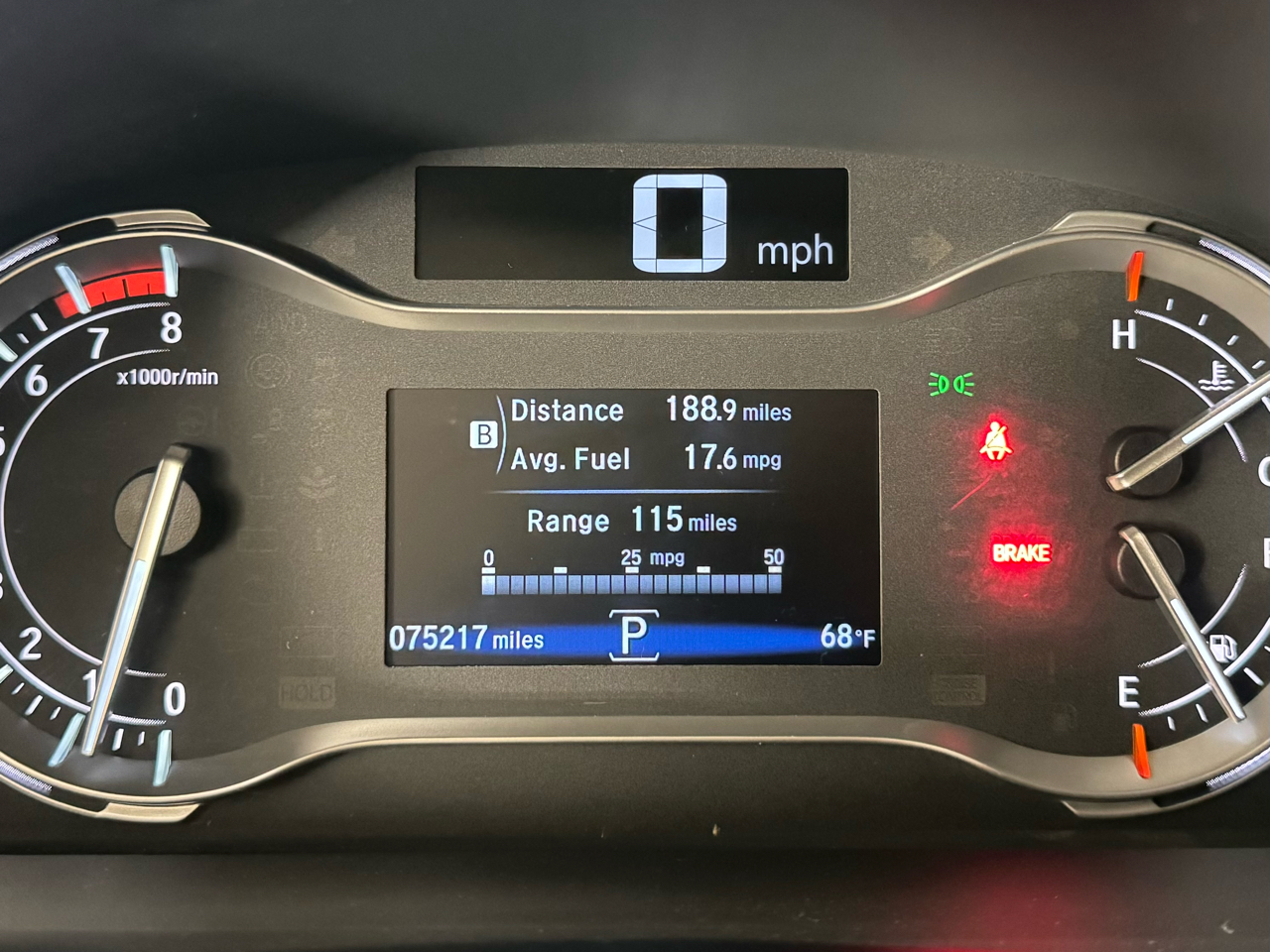 Honda Ridgeline Sport AWD 2019