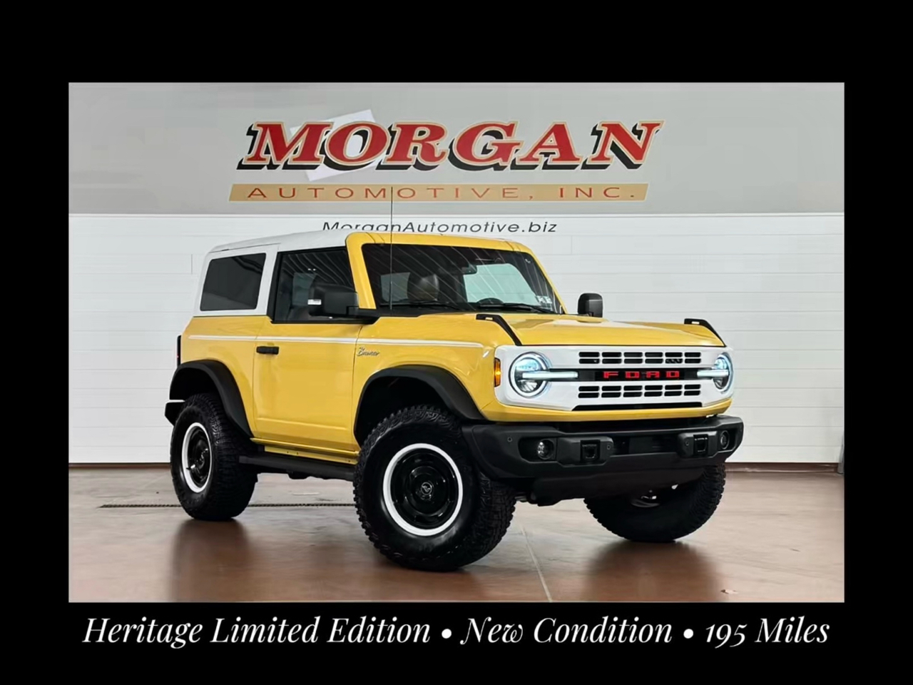 Ford Bronco Heritage Limited Edition 2-Door 2024