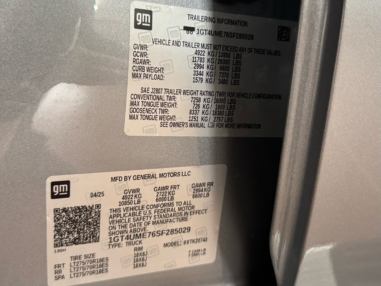 GMC Sierra 2500HD SLE Crew Cab 4WD 2025