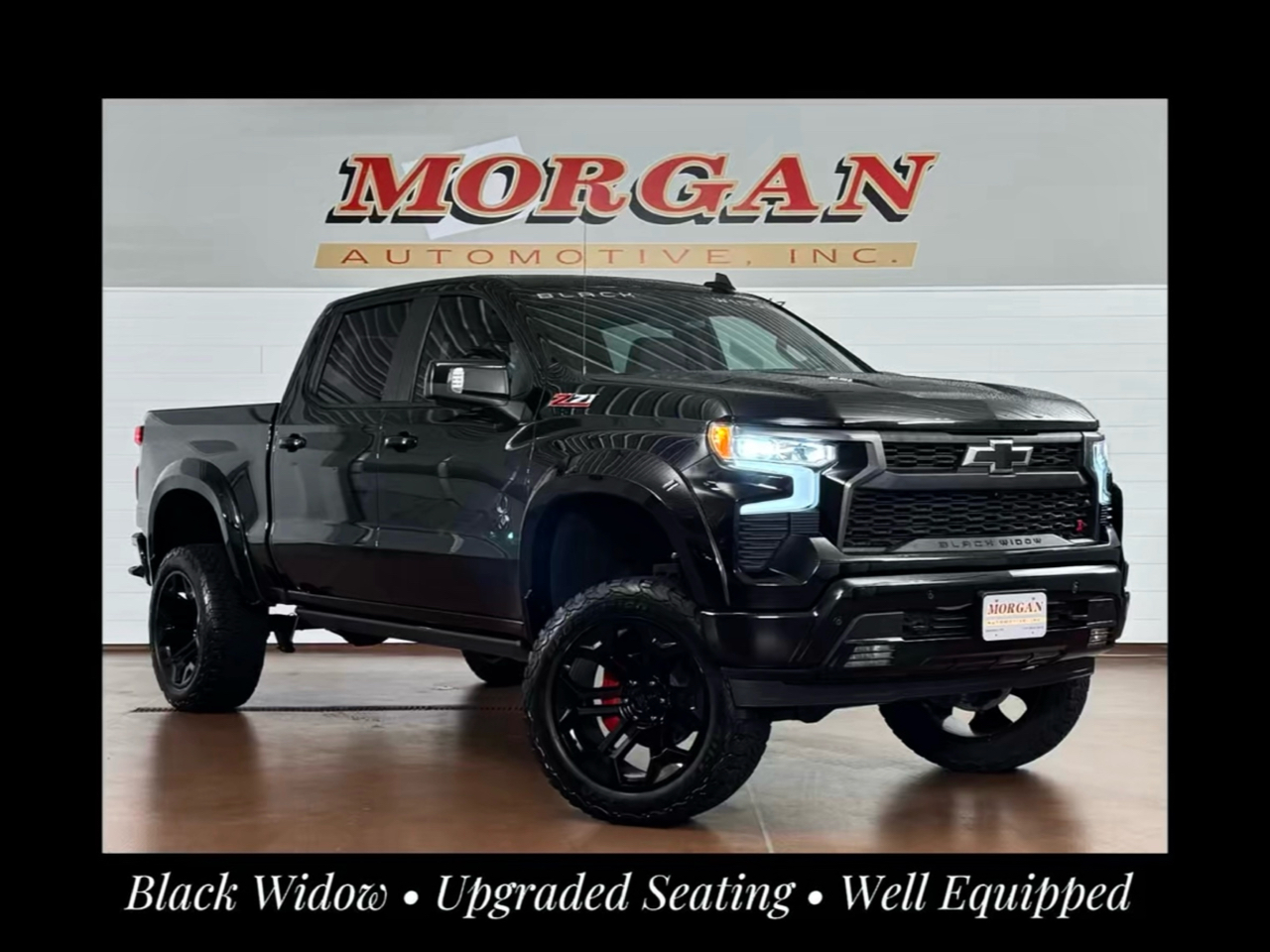 2024 Chevrolet Silverado 1500 RST Crew Cab 4WD Black Widow