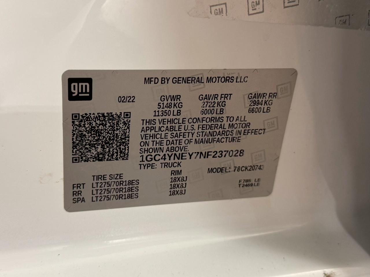 Chevrolet Silverado 2500HD  2022