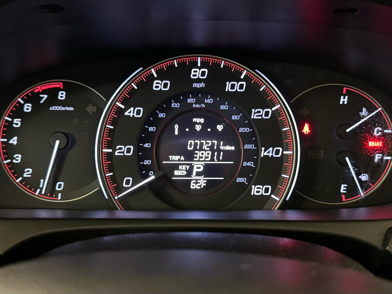 Honda Accord EX-L V6 Coupe AT 2015