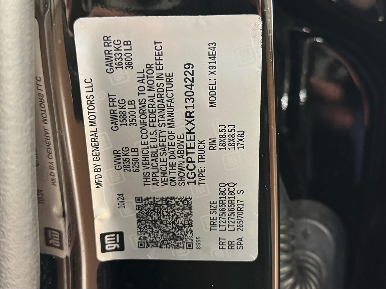 Chevrolet Colorado Trail Boss Crew Cab 4WD 2024