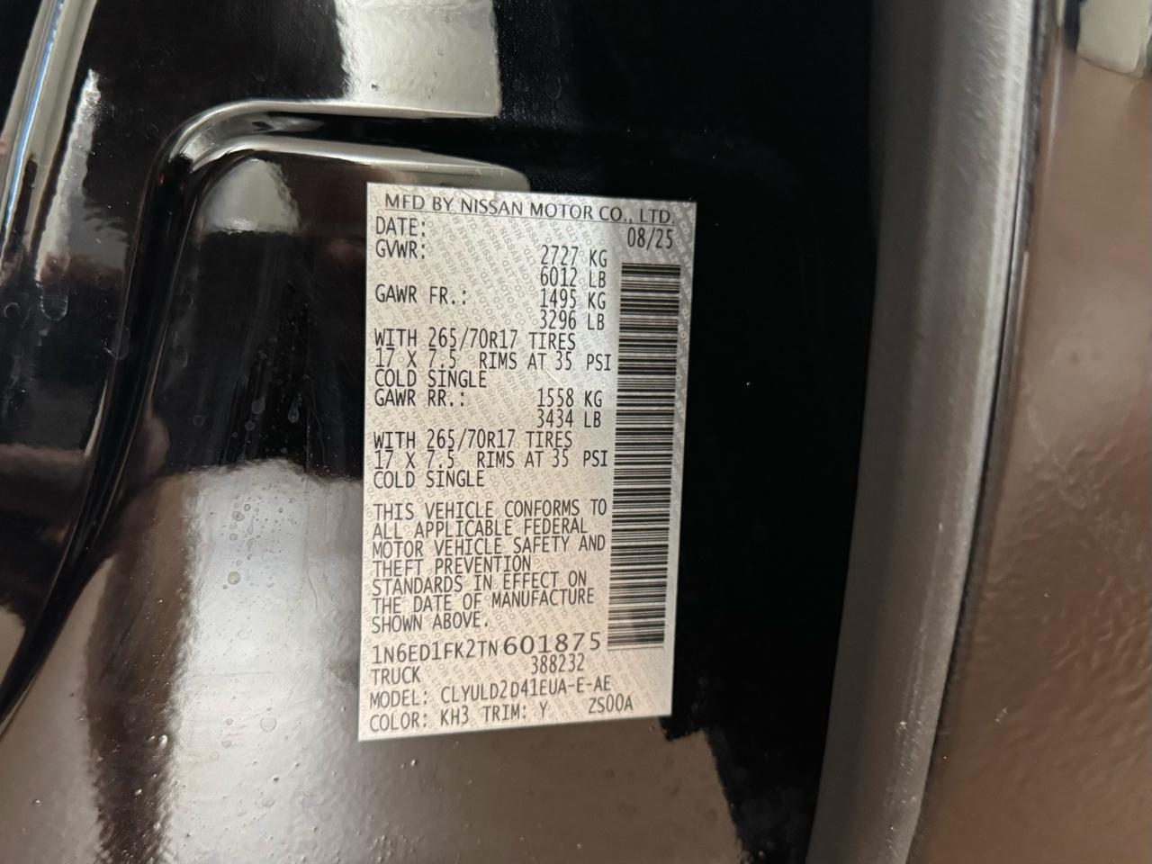 Nissan Frontier  2026