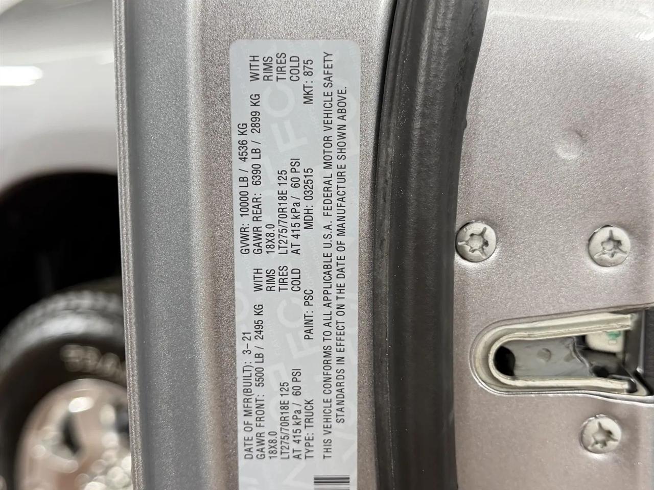 RAM 2500 Tradesman Crew Cab SWB 4WD 2021