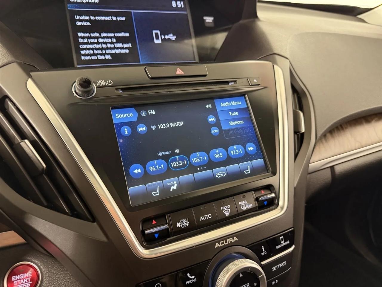Acura MDX SH-AWD 9-Spd AT w/Tech Package 2020
