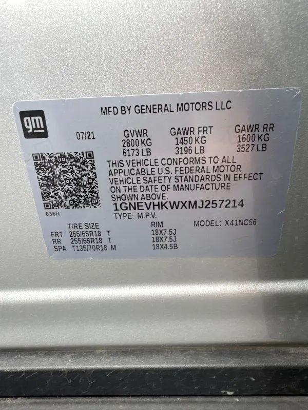 Chevrolet Traverse LT Feather AWD 2021