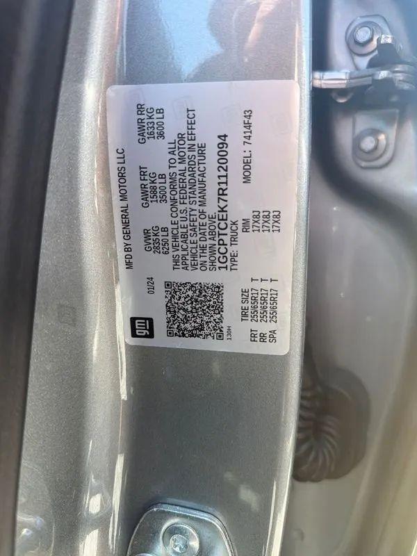Chevrolet Colorado LT Crew Cab 4WD 2024