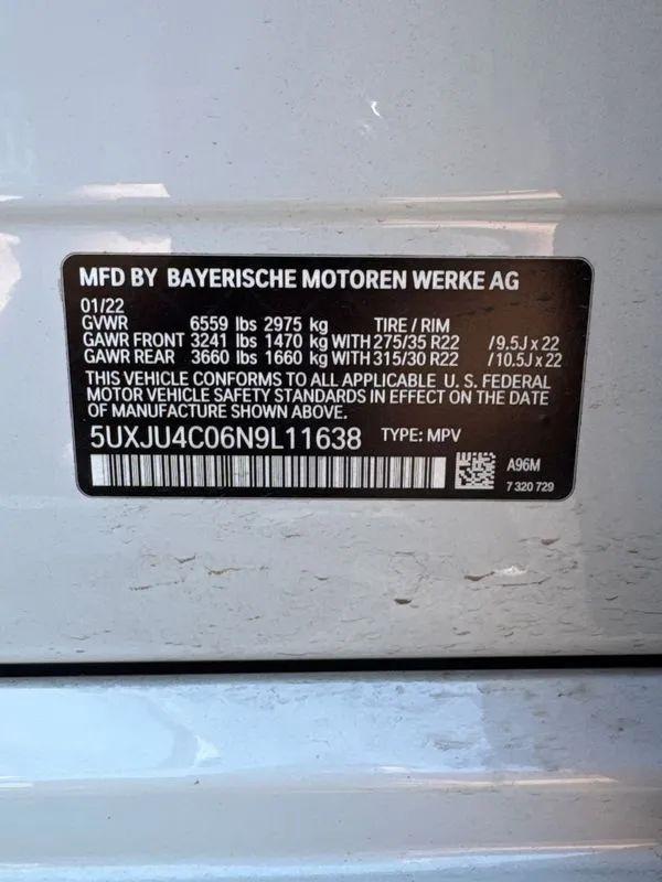 BMW X5 M50i 2022