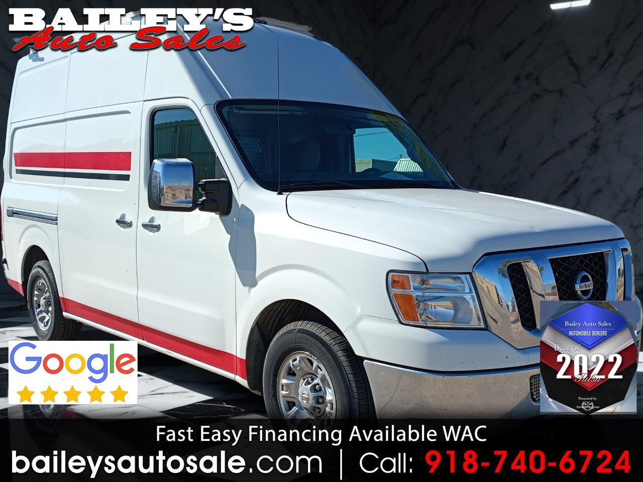 2018 Nissan NV Cargo NV3500 HD High Roof V8 SL