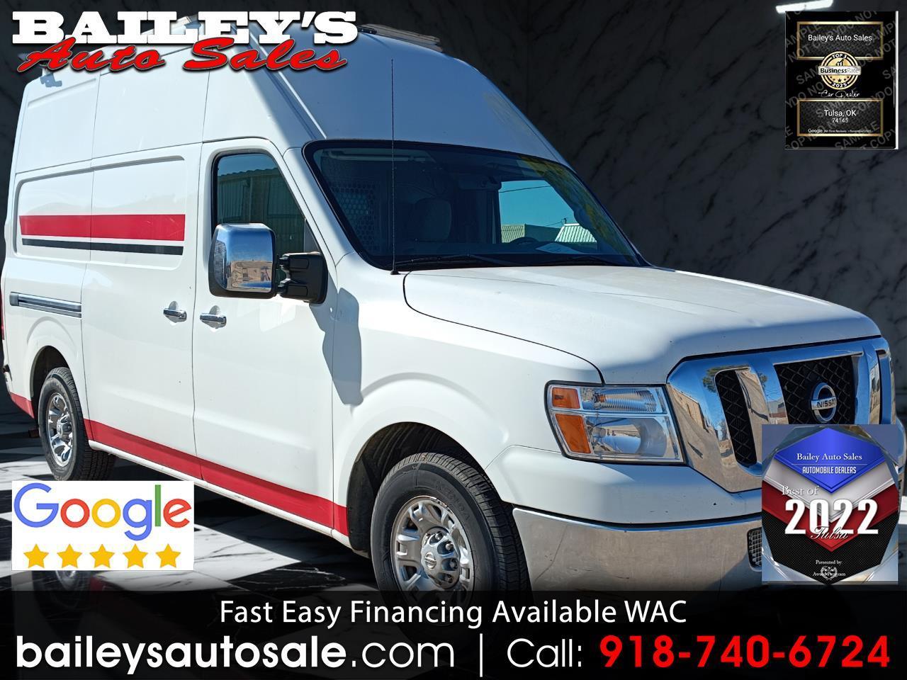 Nissan NV Cargo NV3500 HD High Roof V8 SL 2018