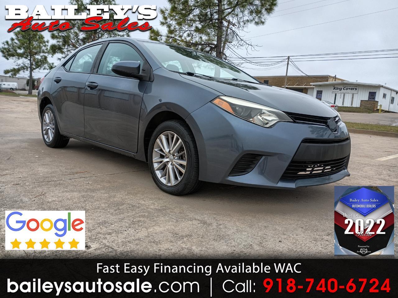 2015 Toyota Corolla LE Plus