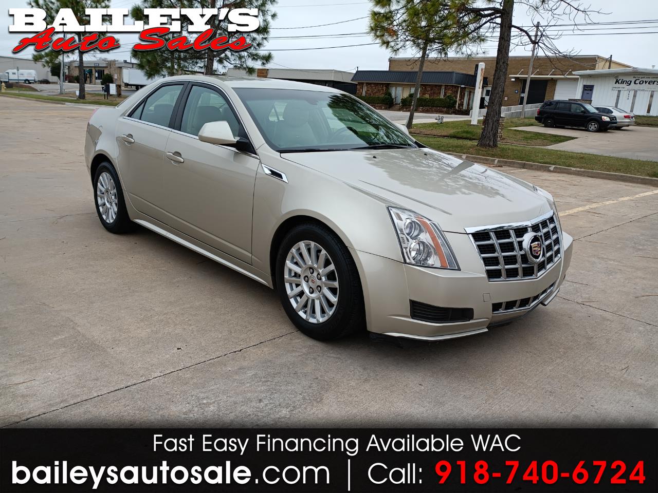 2013 Cadillac CTS Sedan 4dr Sdn 3.0L RWD