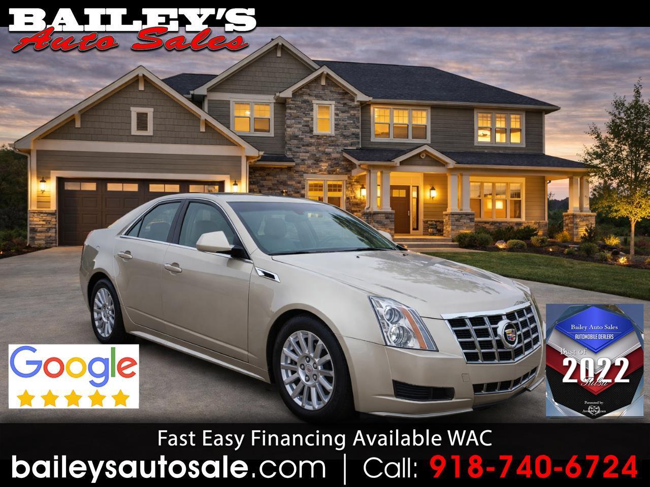 2013 Cadillac CTS Sedan 4dr Sdn 3.0L RWD