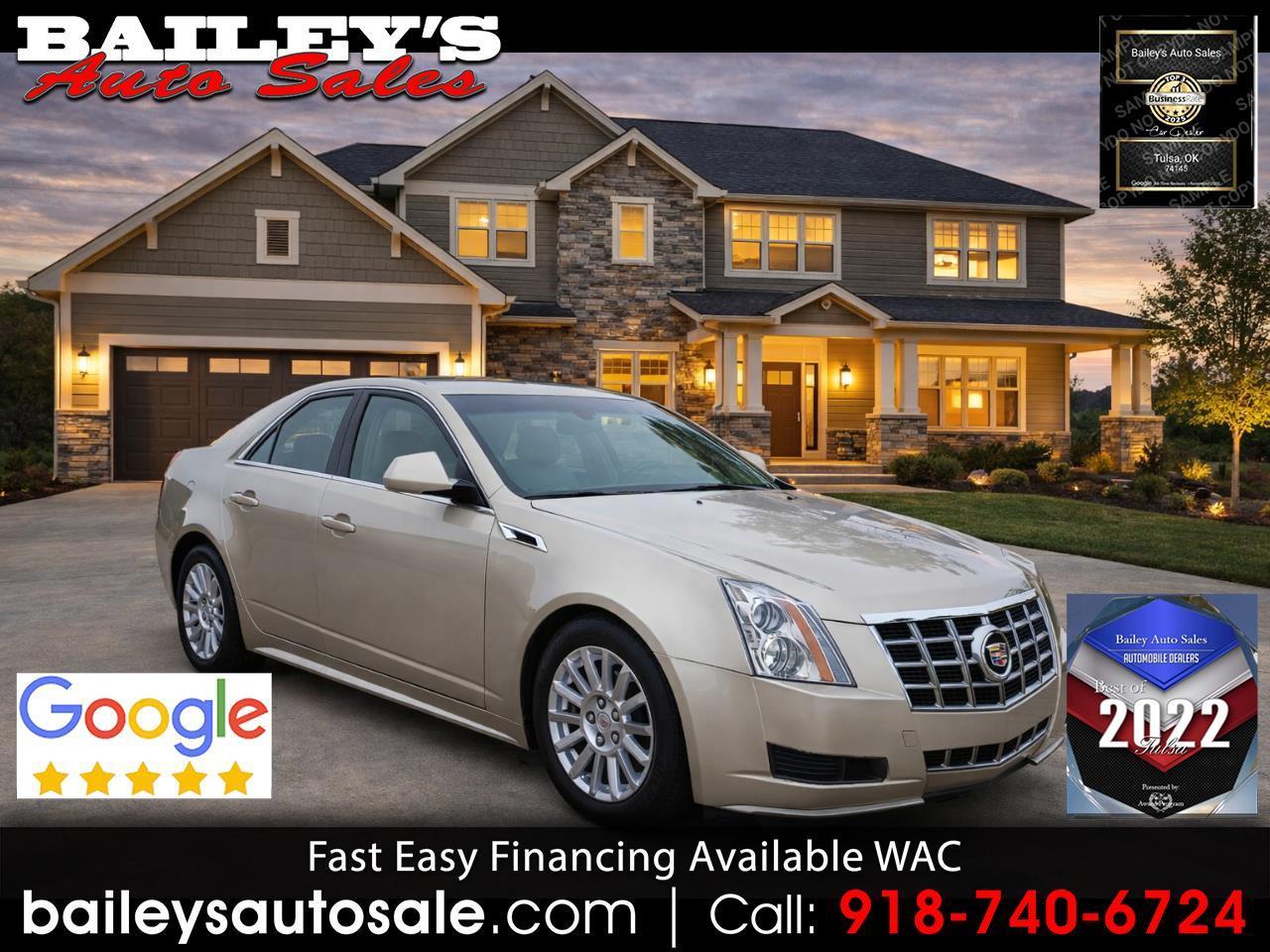 2013 Cadillac CTS Sedan 4dr Sdn 3.0L RWD