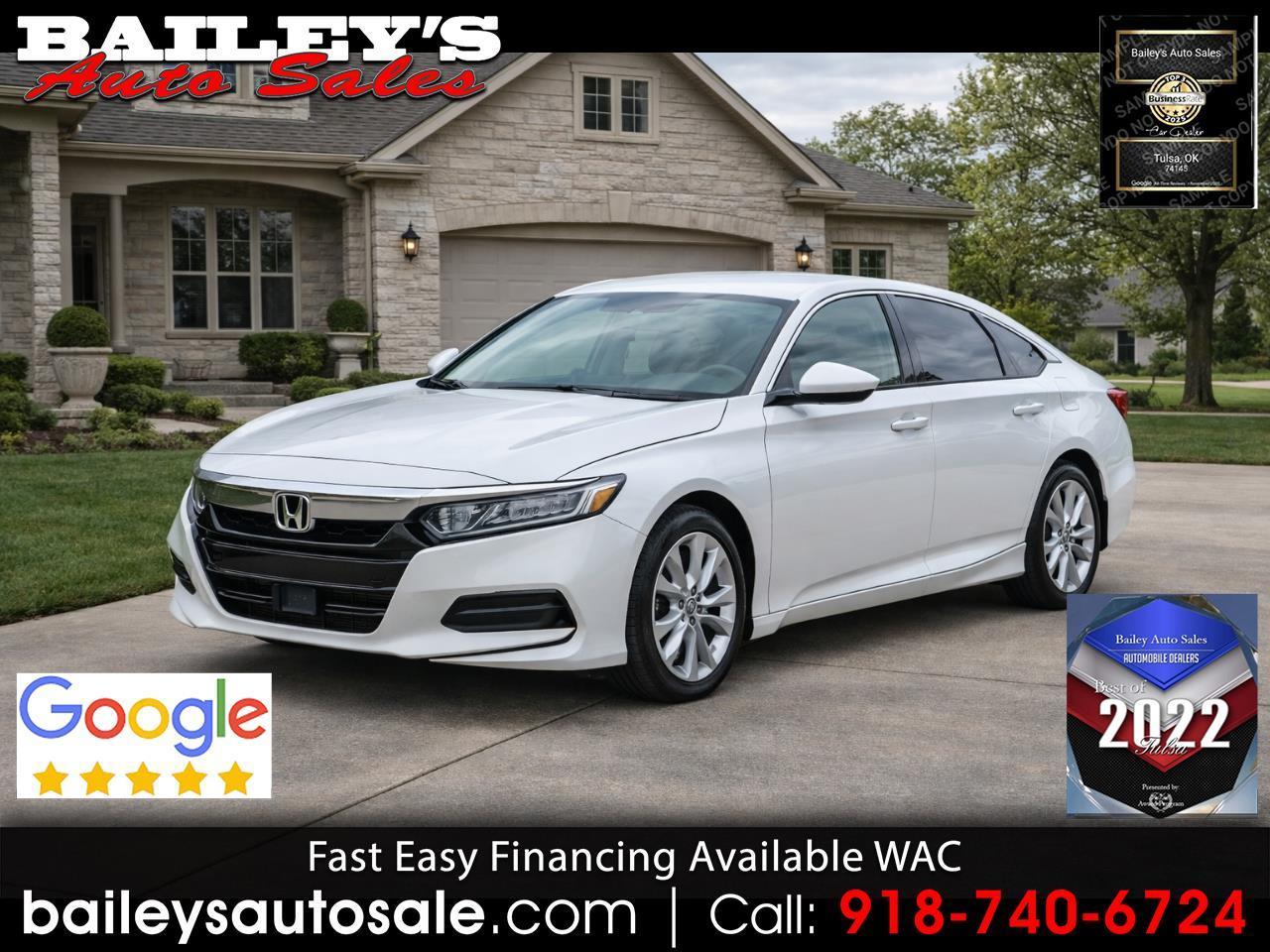 2019 Honda Accord LX sedan