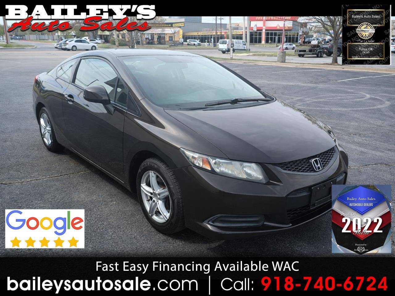 2013 Honda Civic LX coupe