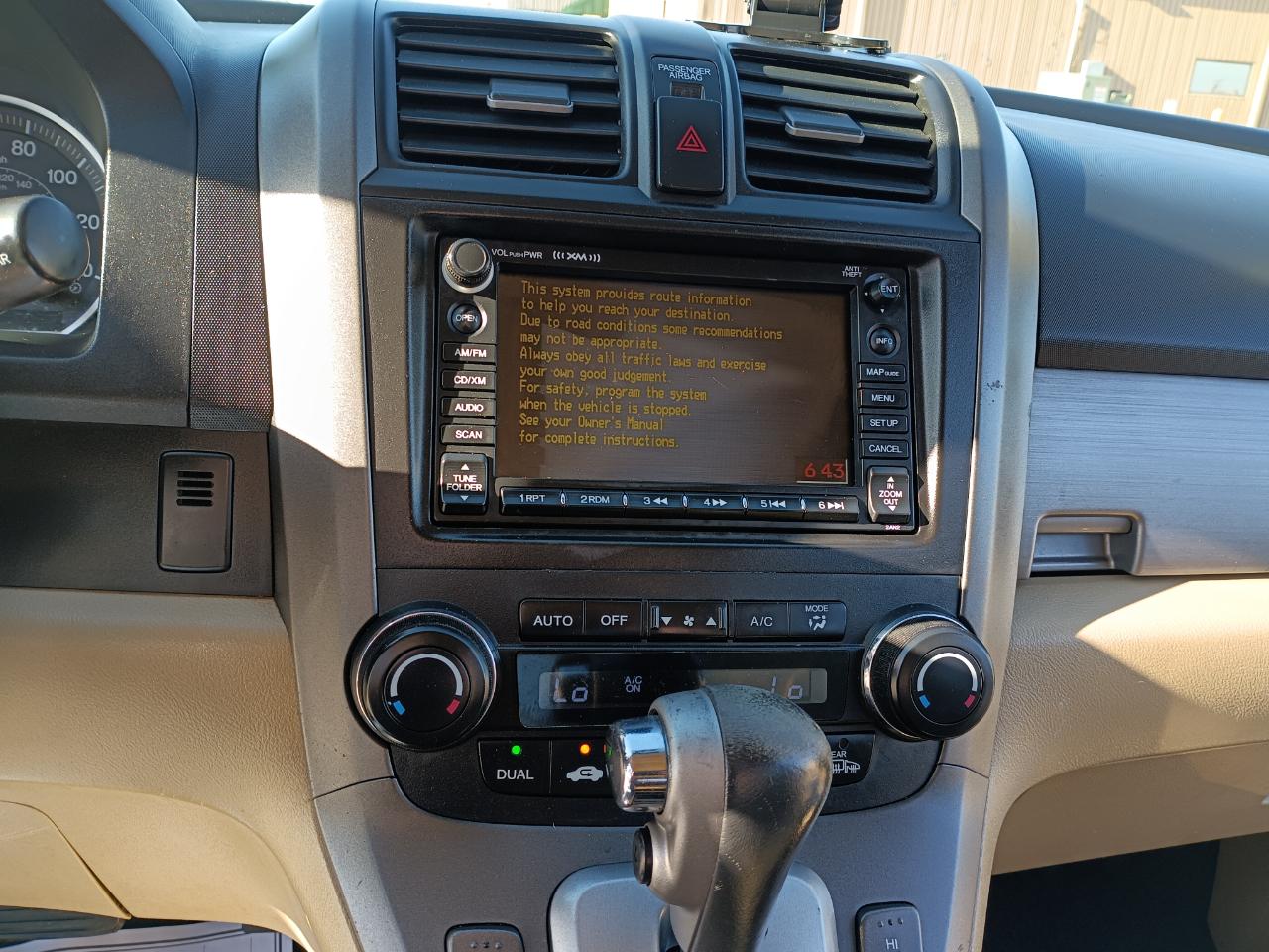 Honda CR-V EX-L 4WD 5-Speed AT 2010