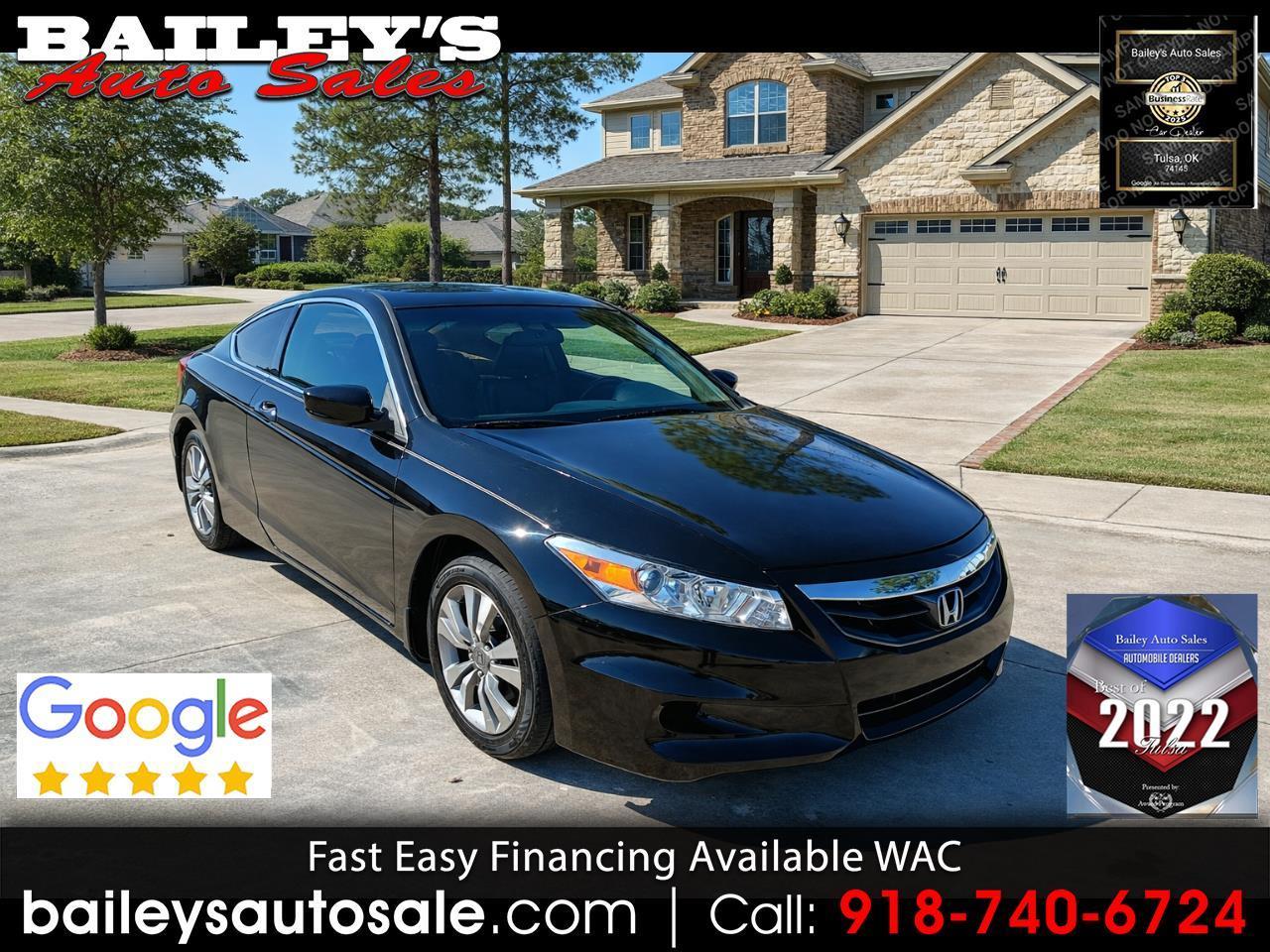 2012 Honda Accord EX-L Coupe AT