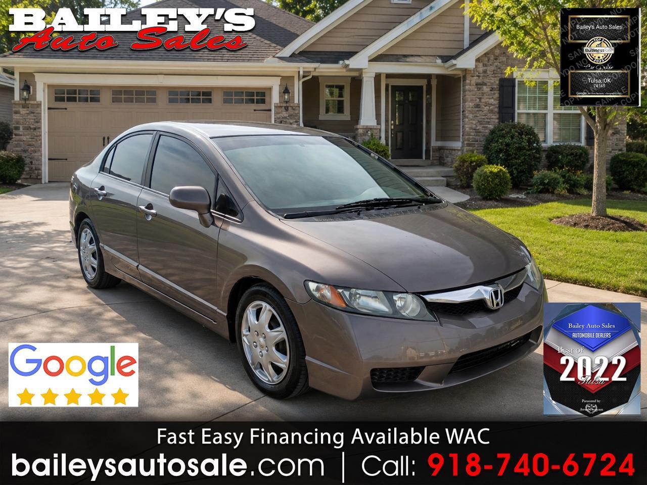 2010 Honda Civic LX Sedan 5-Speed AT