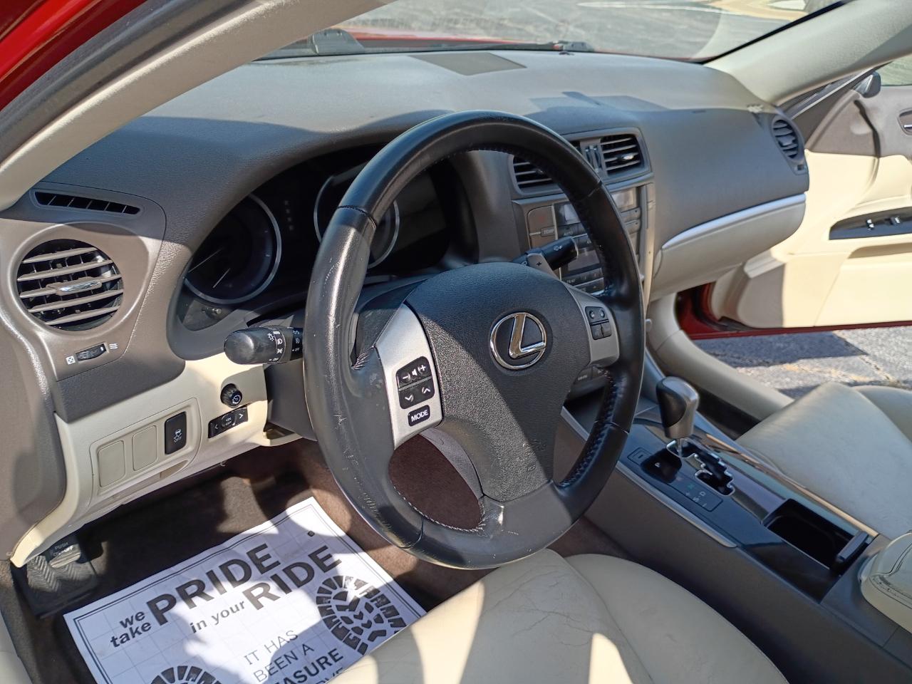 Lexus IS 250 RWD 2013