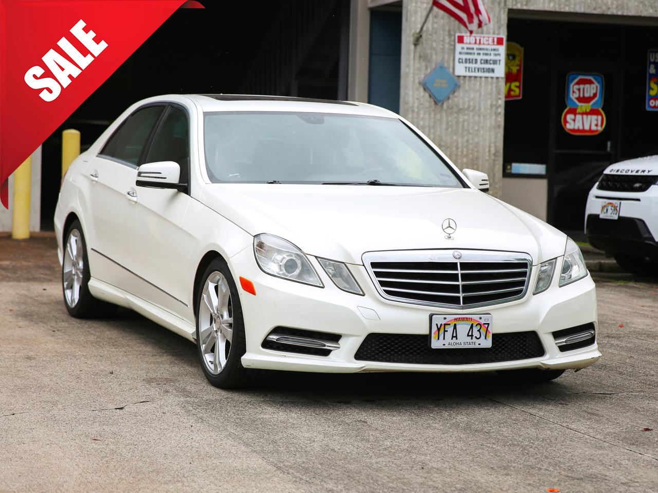 2013 Mercedes-Benz E-Class E 350 Sport Sedan