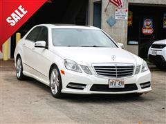 2013 Mercedes-Benz E-Class 