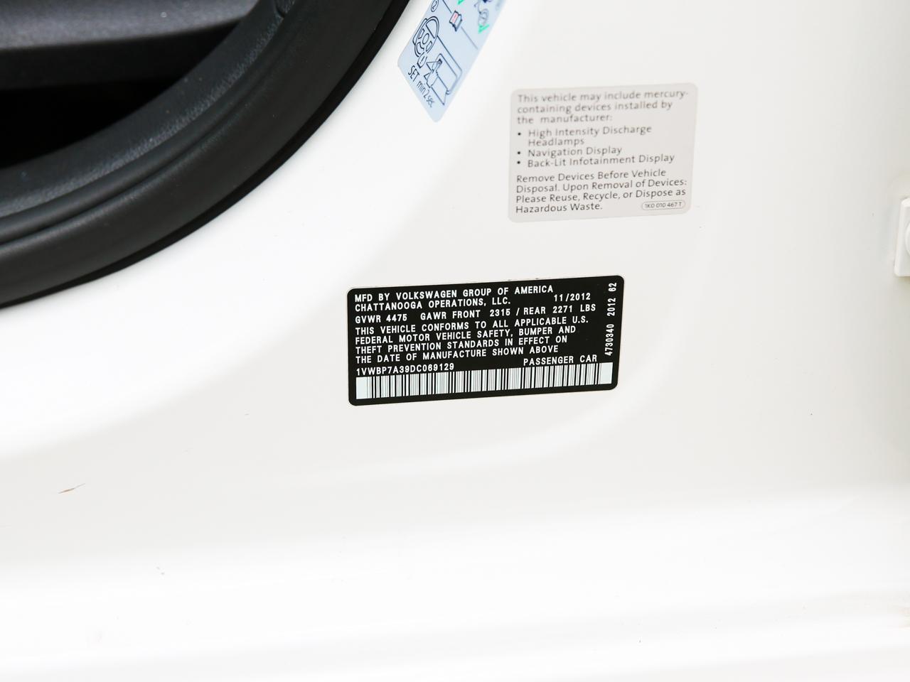 Volkswagen Passat  2013