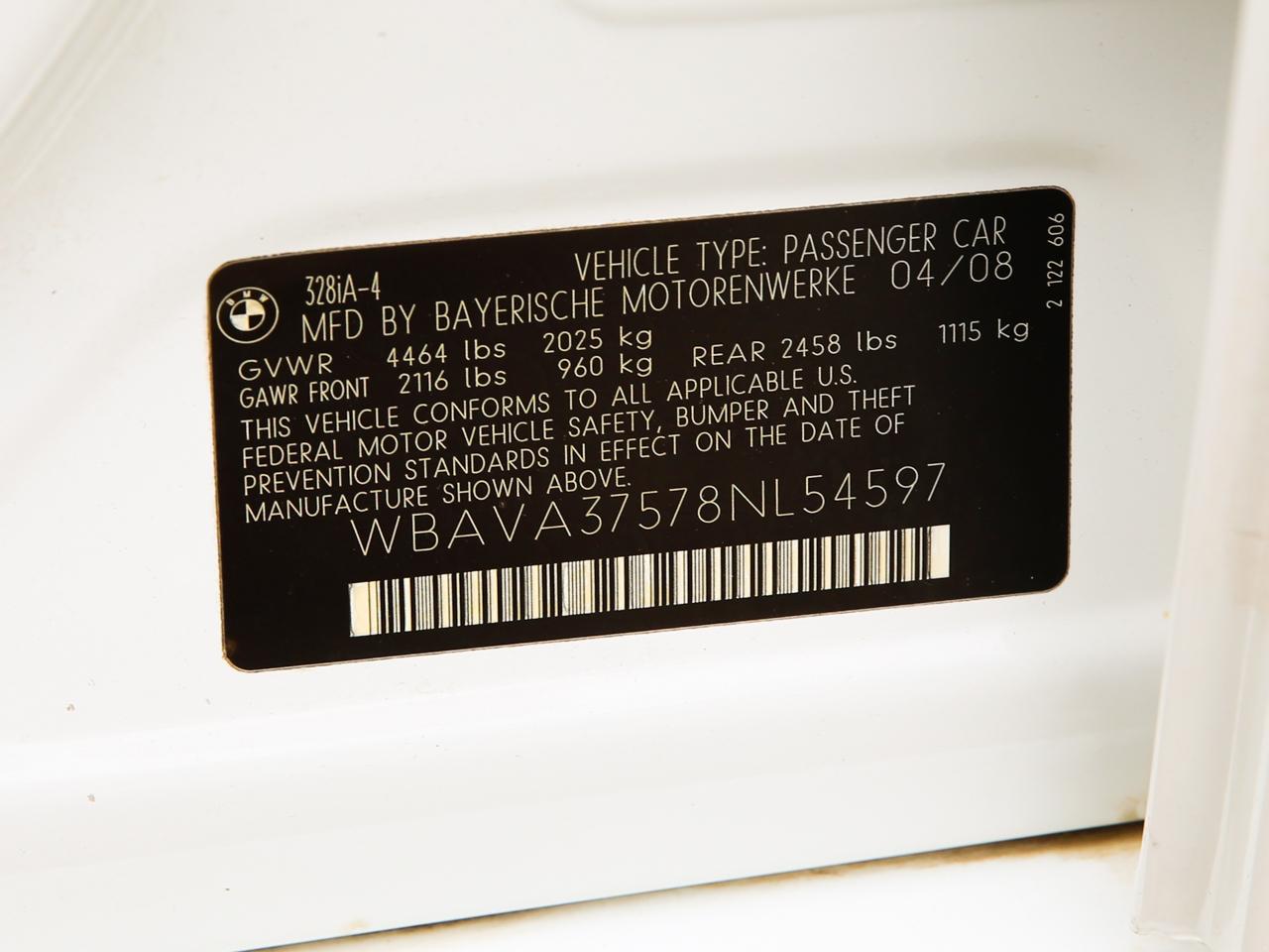 BMW 3 Series  2008