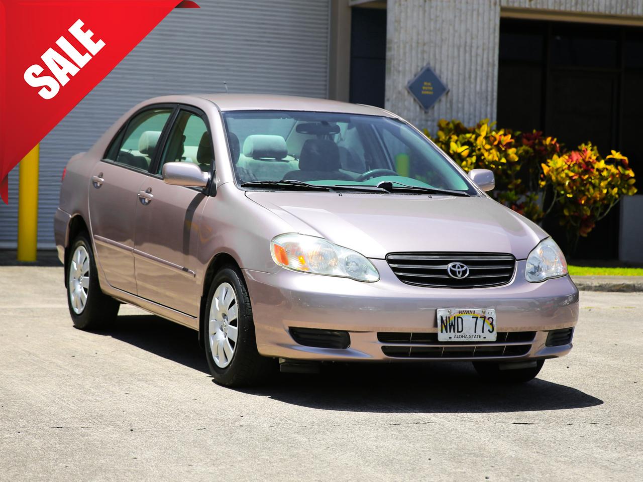2003 Toyota Corolla LE Sedan