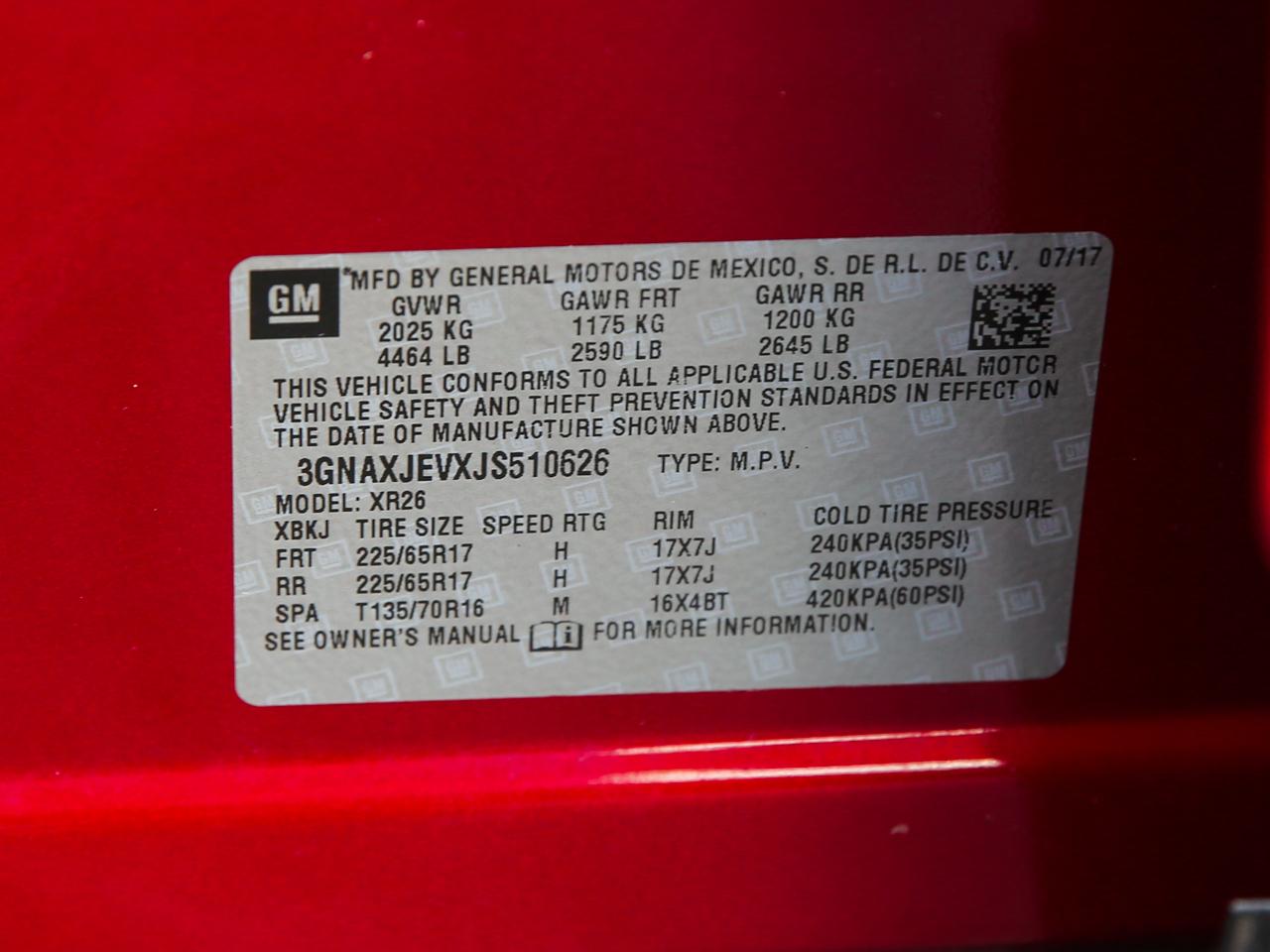 Chevrolet Equinox  2018
