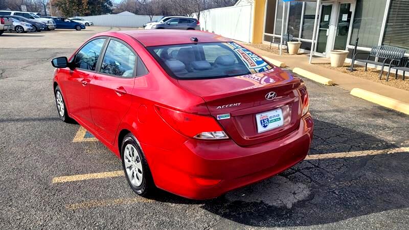 Hyundai Accent SE 4-Door 6A 2016