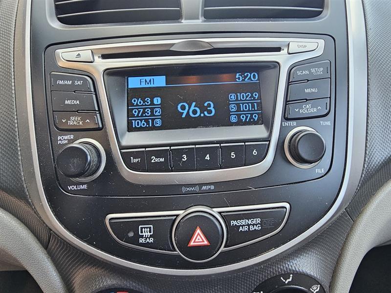 Hyundai Accent SE 4-Door 6A 2017