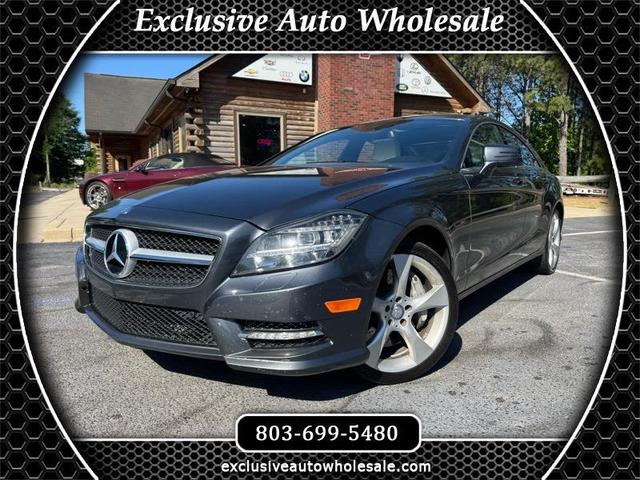Gray 2014 Mercedes-Benz CLS 550 Sedan Rear-Wheel Drive Automatic