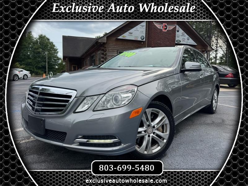 Mercedes-Benz E-Class E550 Sedan 4MATIC 2011