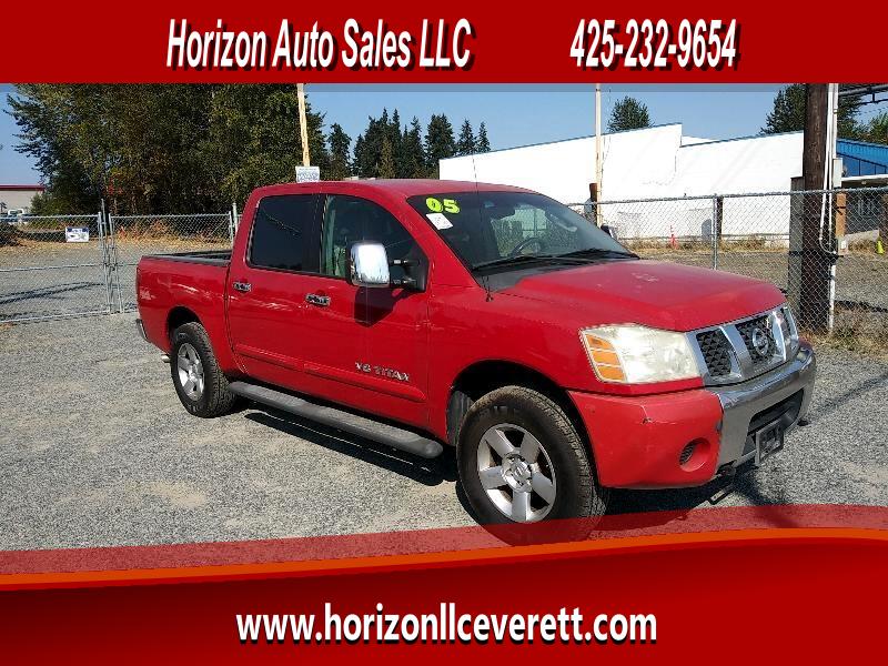 Used 2005 Nissan Titan XE Crew Cab 2WD for Sale in Everett WA 98204