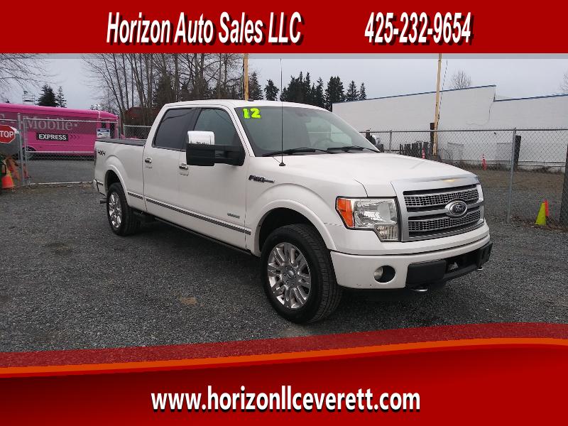 Used 2012 Ford F150 Platinum for Sale in Everett WA 98204 Horizon Auto