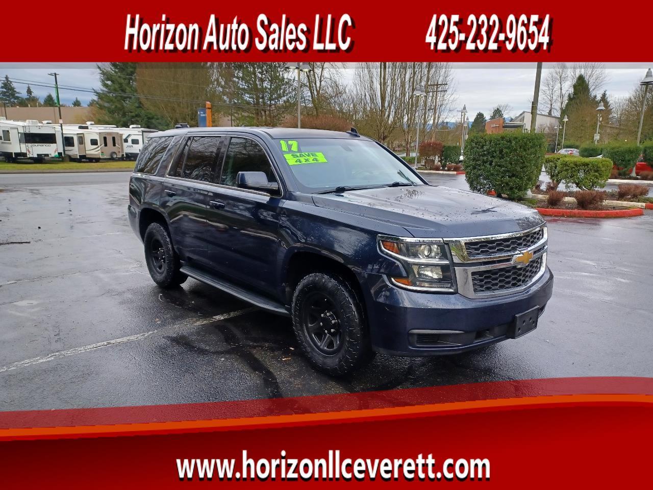 2017 Chevrolet Tahoe Police 4WD