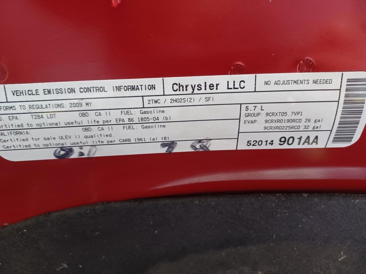 Dodge Ram 1500 SLT Crew Cab 4WD 2009